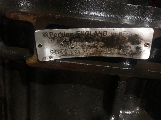 Perkins 1104C-44TA Blok Silnika Uźywany 3711H14A/2