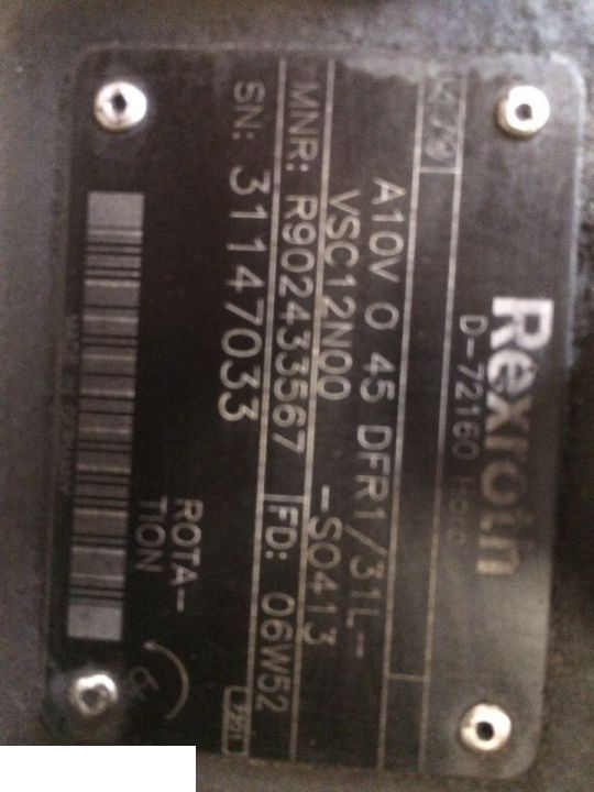 Pompa Rexroth A10V O 45 DFR1