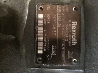 Pompa rexroth A11V 095LR3S od Koparki Terex TW110