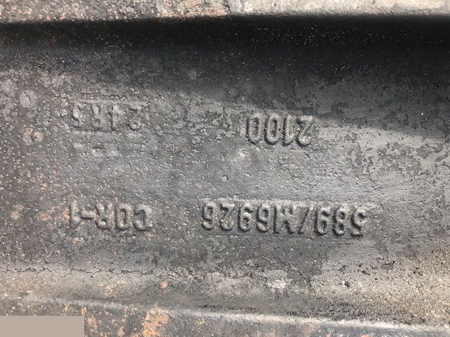 JCB 531-70 - Obudowa Mostu 589/M6926