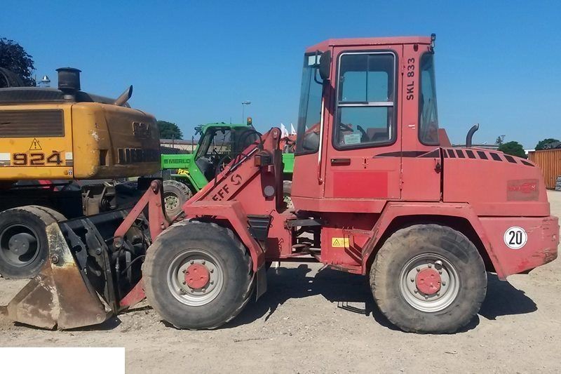 Schaeff SKL 833 |Schaeff 833 - Obudowa Mostu - Atak - Talerz - Zwolnica - Zwrotnica [CZĘŚCI]