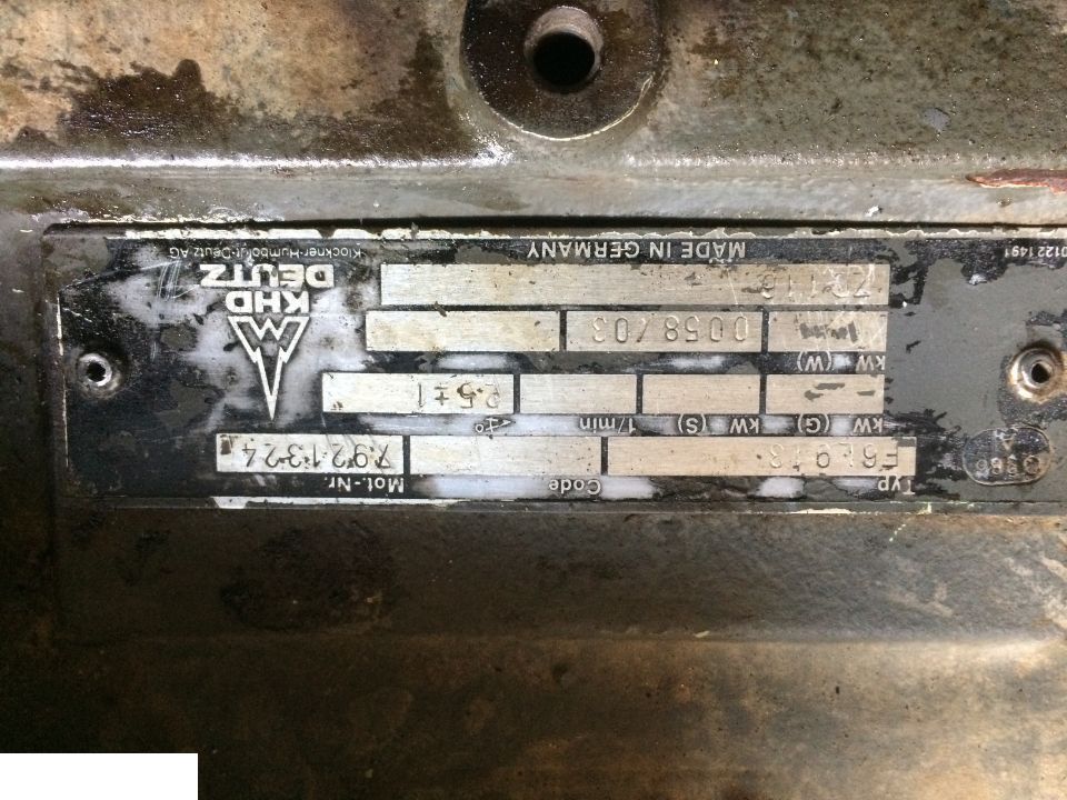 Silnik Deutz F6L913 , Fendt GTA , CZEŚCI do silnika fendt GTA