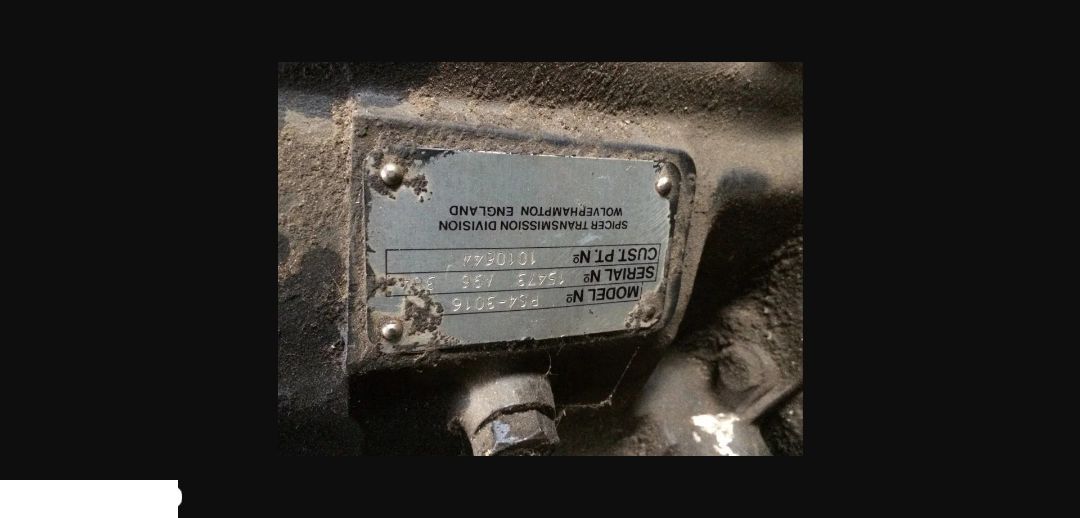 Skrzynia MANITOU - Spicer PS4-3016