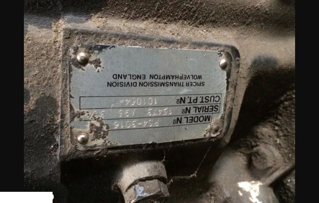 Skrzynia SPICER PS4-3016 , SPICER Model PS4-3016