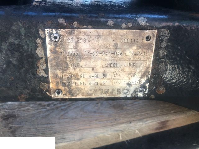 Steyr Carraro 2025s - Zwrotnica