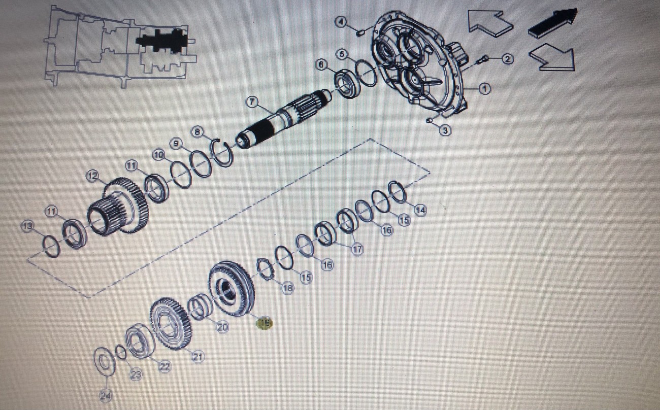 Synchronizator Claas Arion Seria 600