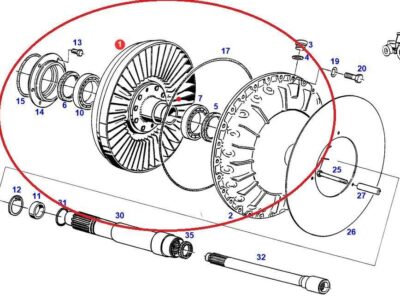 Turbo Sprzęgło Fendt