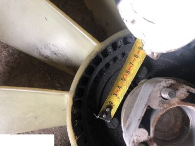 Wentylator Wiskoza JCB Fastrack Perkins 1006