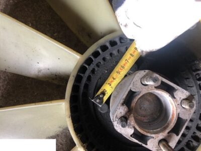 Wentylator Wiskoza JCB Fastrack Perkins 1006