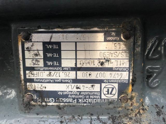 ZF Most Napędowy Tylny - Liebherr L564 - p-415/LK [CZĘŚCI]