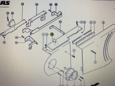 00 0517 619 0/00 0517 727 0/00 0517 620 0/Claas Lexion osłony/Claas Lexion 580 530-510 570 560-540