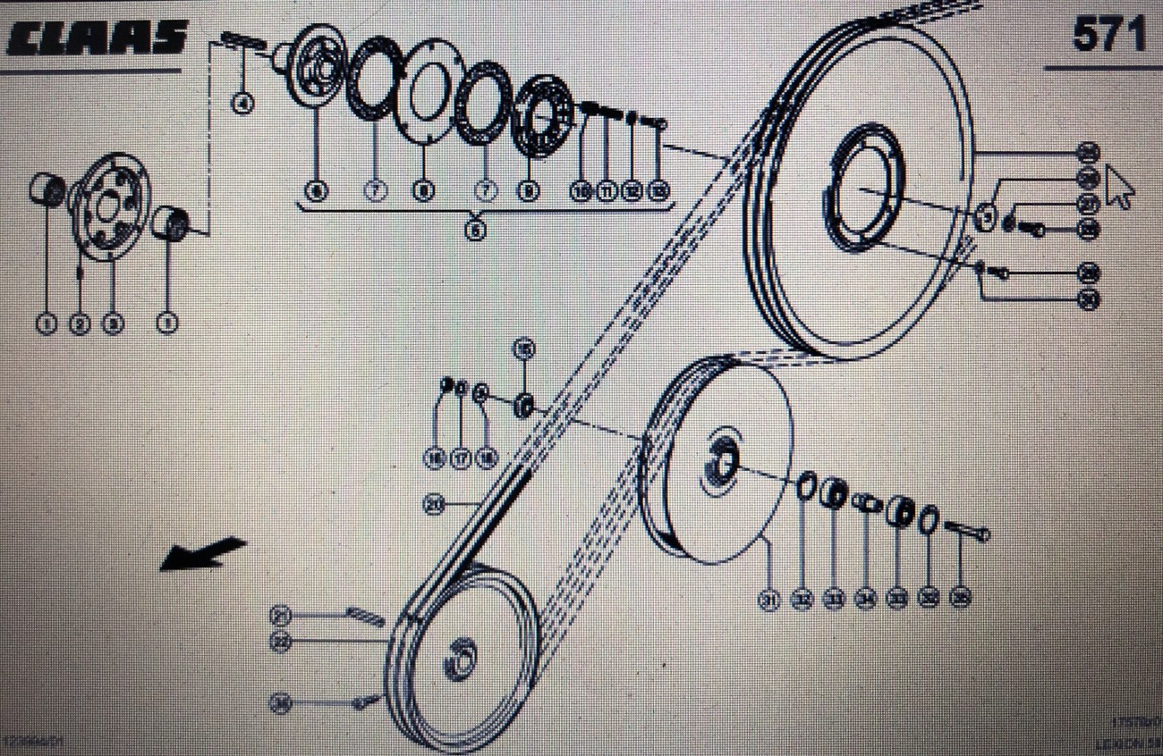 00 0667 426 0/piasta zaciskająca/Lexion 580 670 750-730 770-760 465 530-510 600