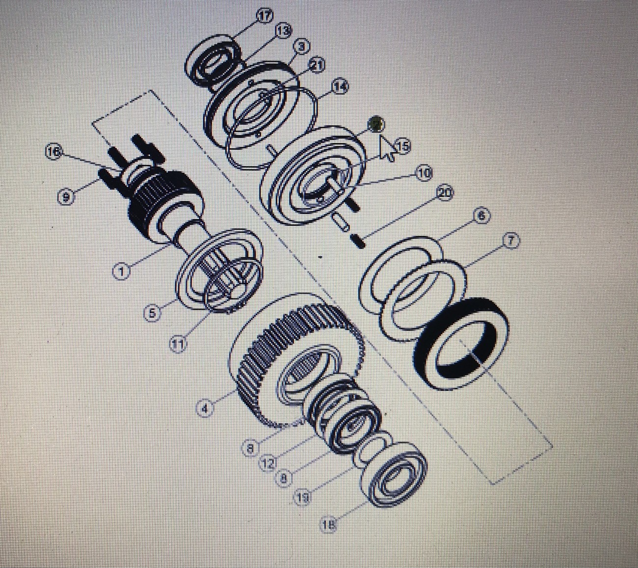 00 1142 196 0/Claas Arion dzwon/Arion 600 Hexashift 500 Hexashift 640 -610C 540-510