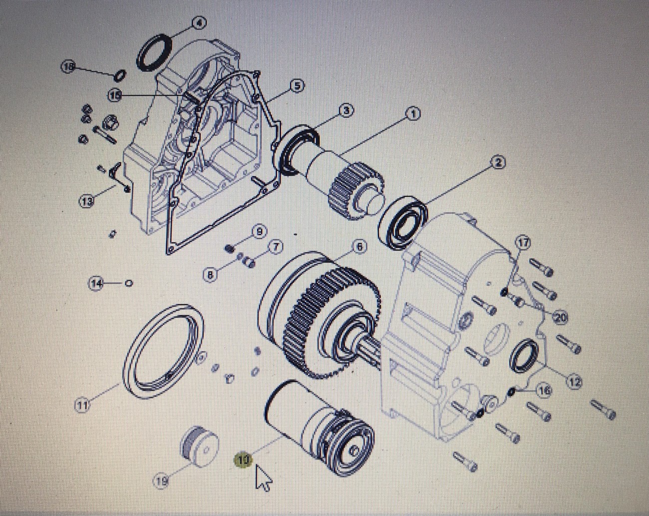 00 1142 405 0/Claas Arion wkład/Arion 600 Hexashift 500Hexashift 430-410 530-510 500CMATIC