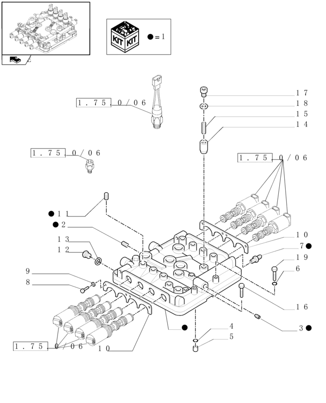 New Holland T6010 Pokrywa 87316740