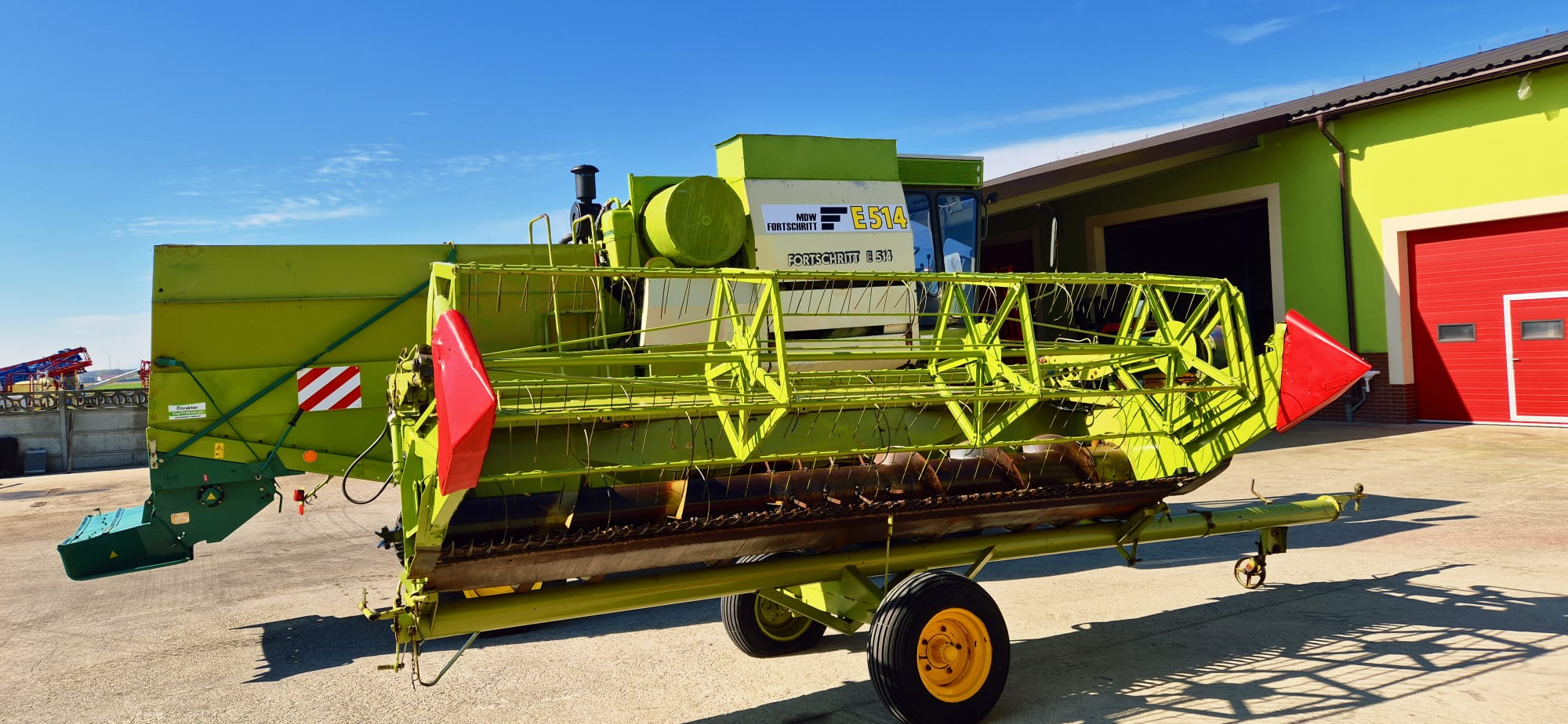 Kombajn zbożowy Fortschritt MDW E-514