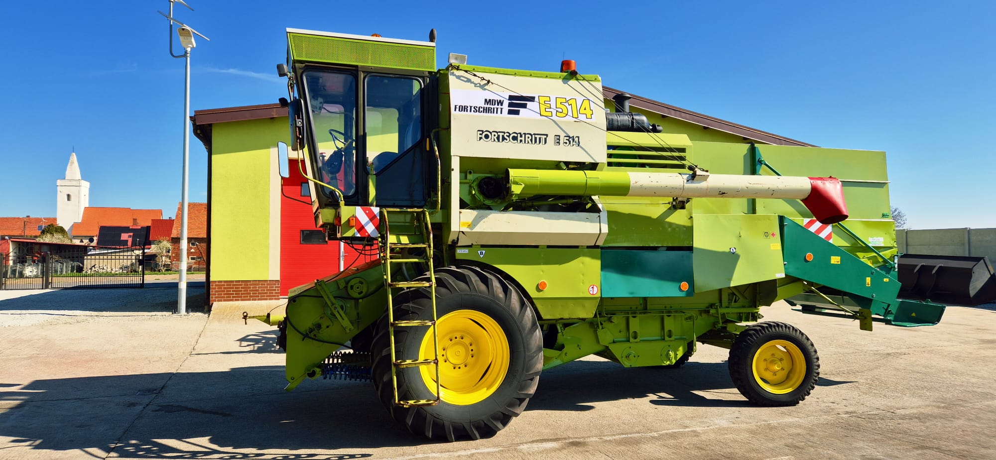 Kombajn zbożowy Fortschritt MDW E-514