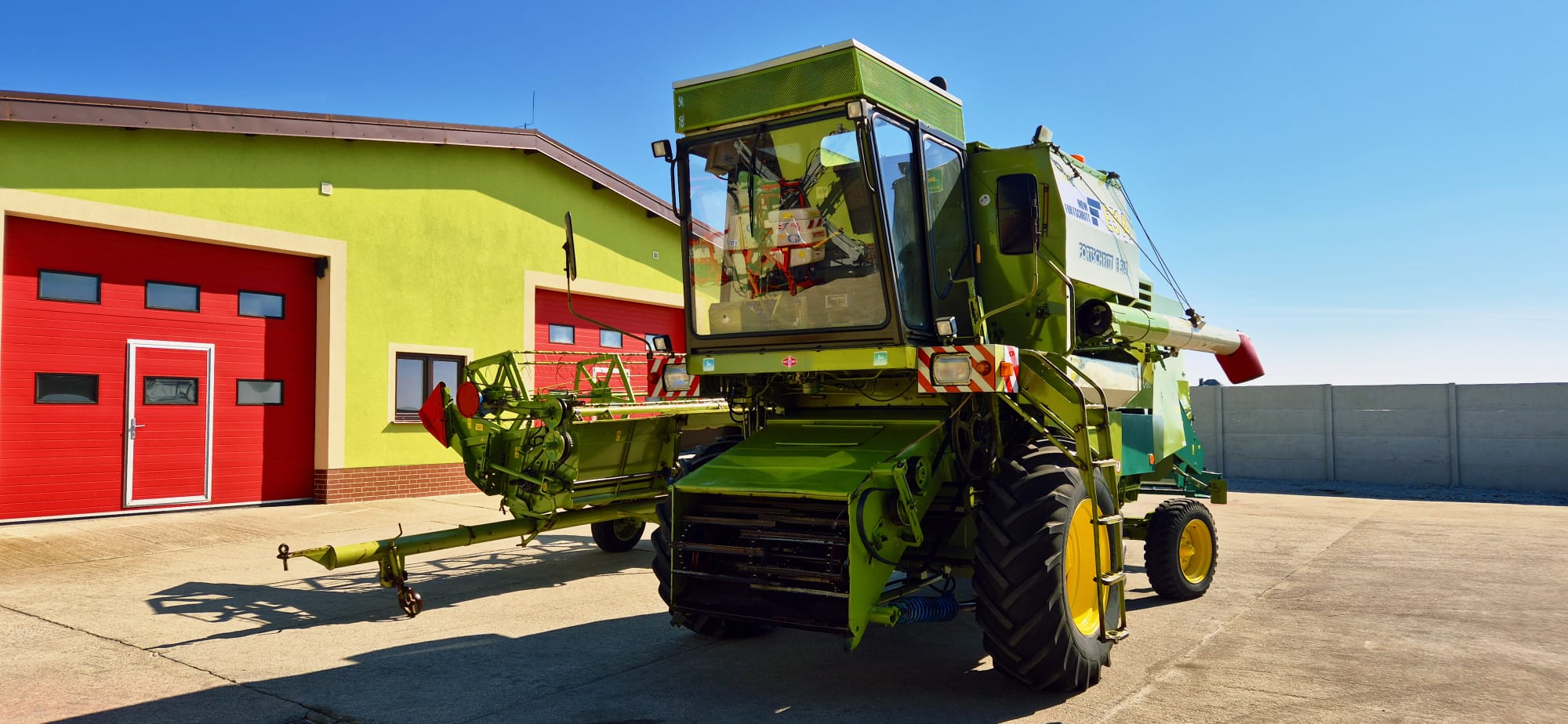 Kombajn zbożowy Fortschritt MDW E-514