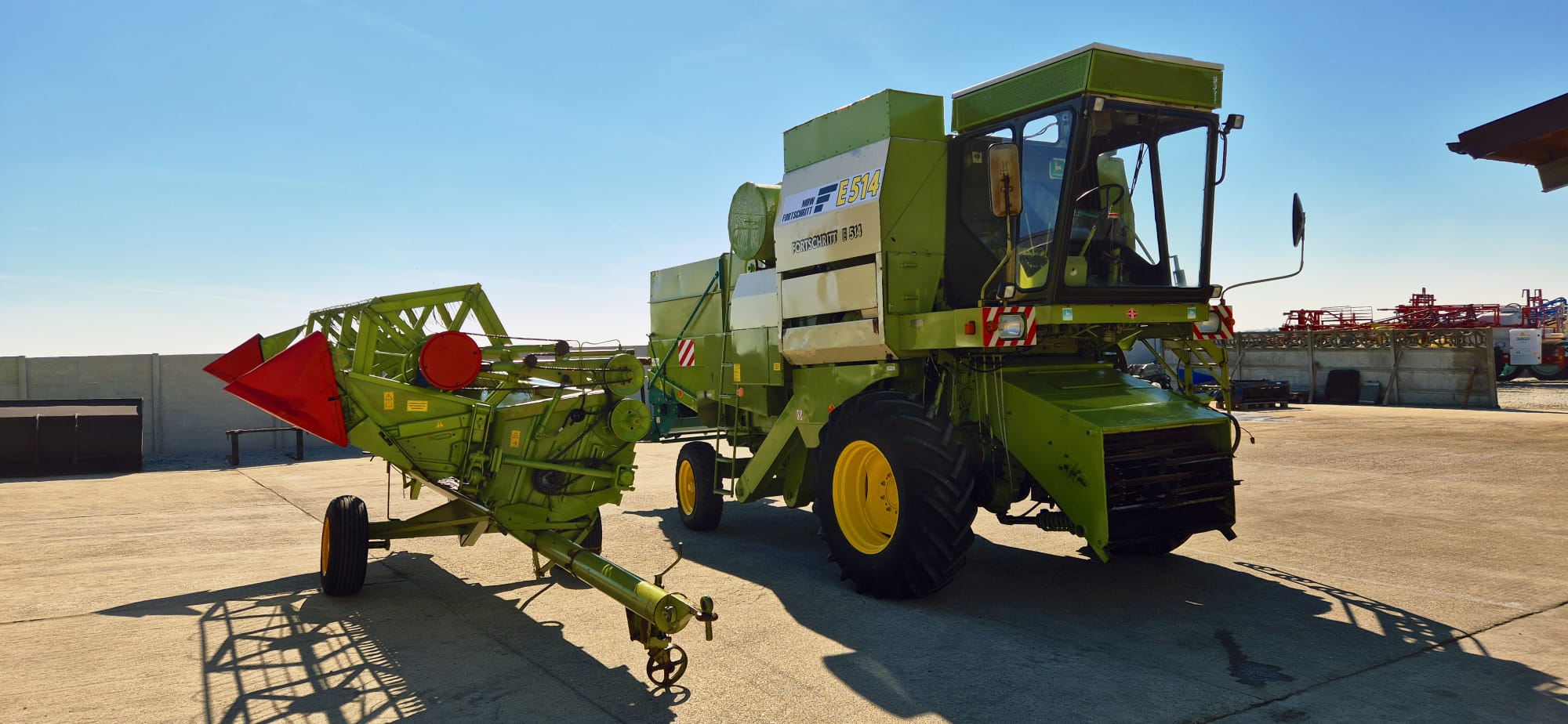 Kombajn zbożowy Fortschritt MDW E-514