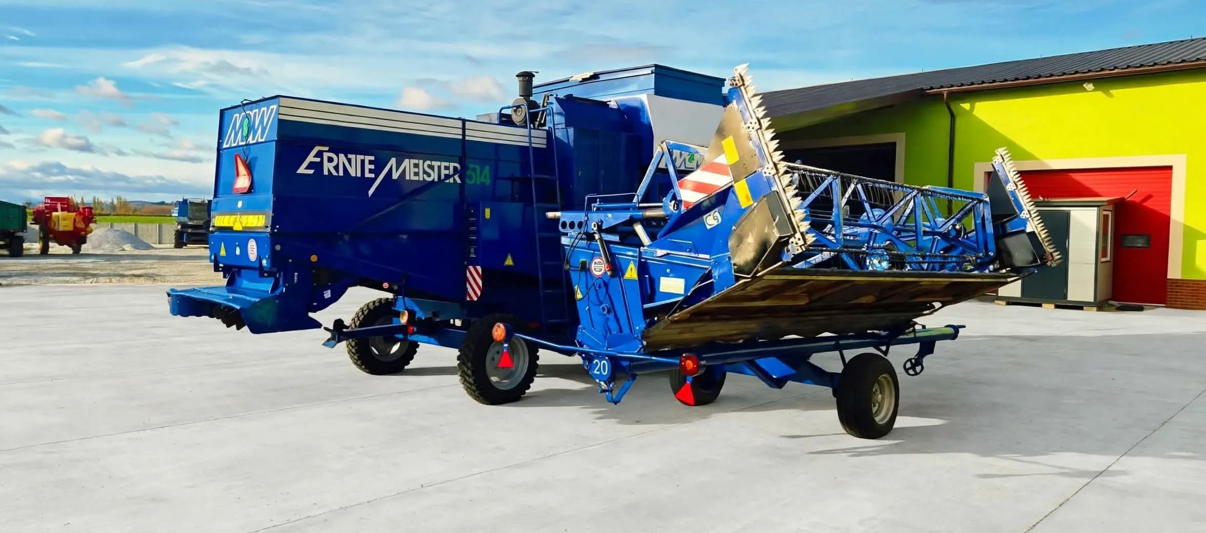 Kombajn zbożowy Fortschritt MDW E-514