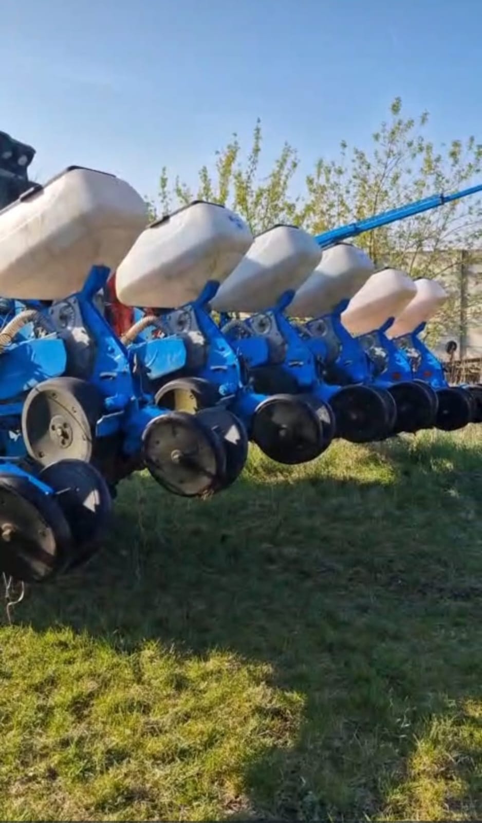 Siewnik do kukurydzy Monosem NG Plus. Talerzowy