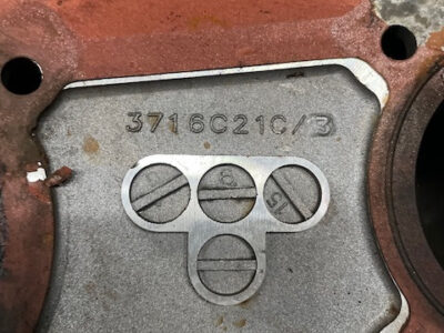 PERKINS - Obudowa kół rozrządu ORYGINAŁ 1006.60T 1004.4 3716C215