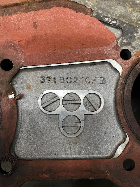 PERKINS - Obudowa kół rozrządu ORYGINAŁ 1006.60T 1004.4 3716C215