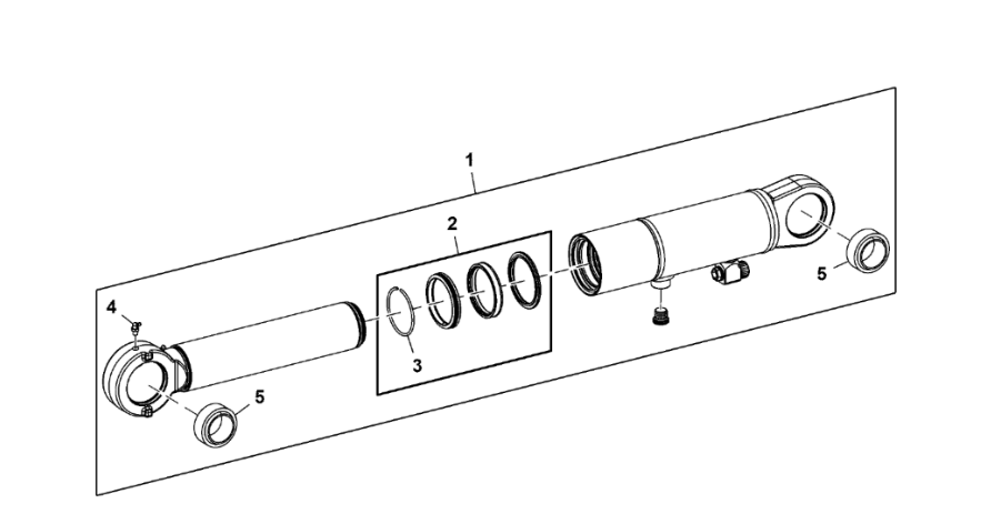 John Deere 9470RX - Łoźysko wałeczkowe sferycz. R572991 (Gąsienice i obciąźniki)