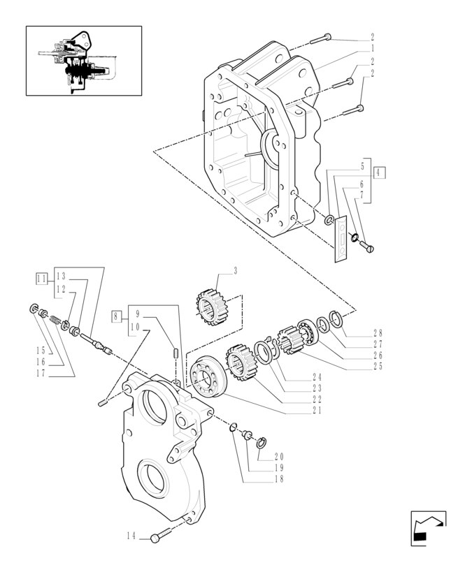 New Holland T6010 Kolo zebate napedz 5197561