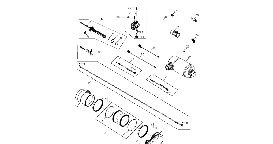 John Deere 9470RX - Pompa modułu dawkowania DEF DZ121770 (Silnik)