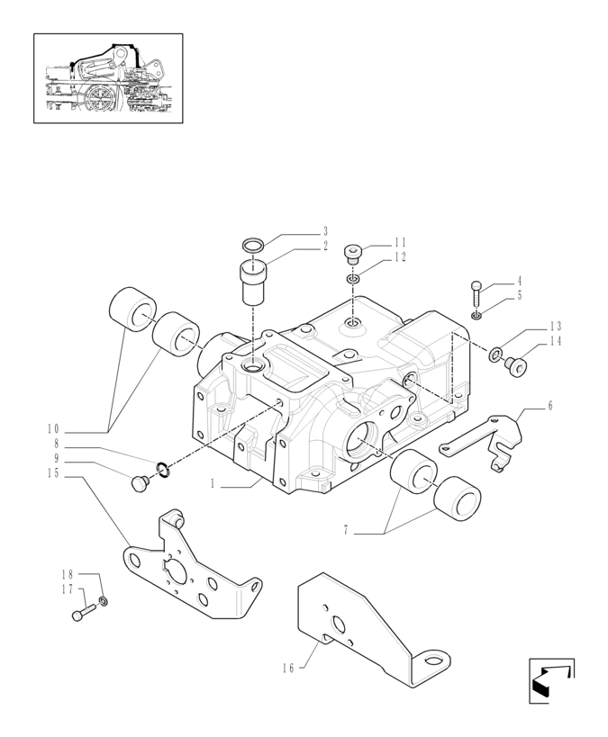 New Holland T6010 T6090 T6070 Obudowa 47126511