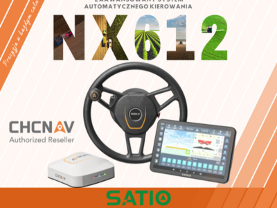 Nawigacja rolnicza CHCNAV NX612 | ISOBUS| RTK 2,5 cm | KONTROLA SEKCJI