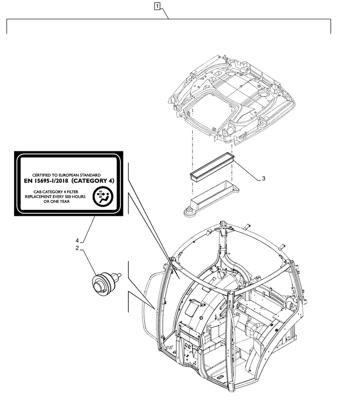 New Holland T6090 Wskażnik 82033456