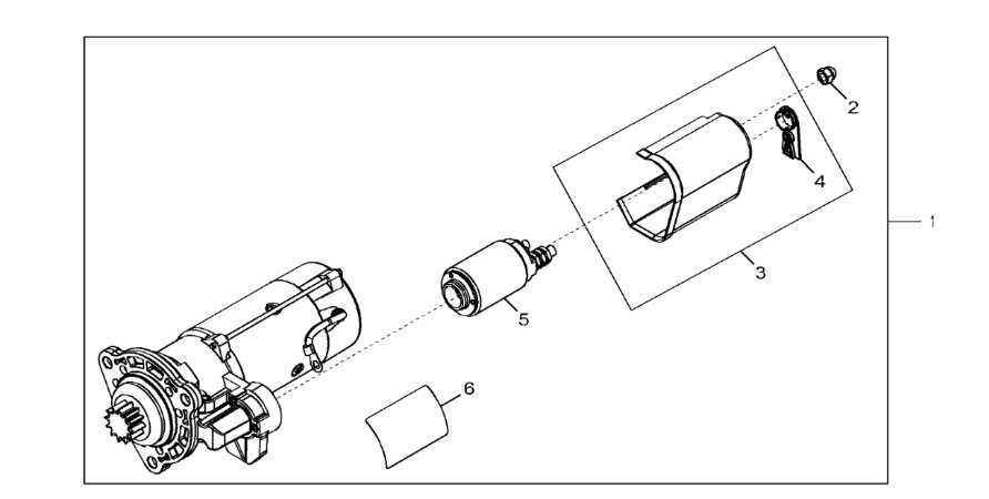 John Deere 9470RX - Elektrozawór RE547279 (Silnik)
