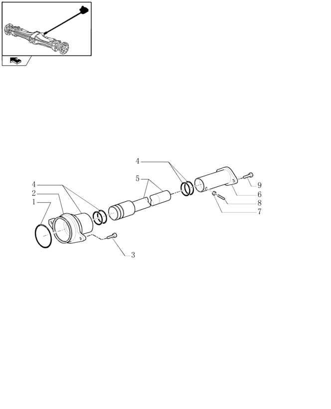 New Holland T6010 Osłona 87754208