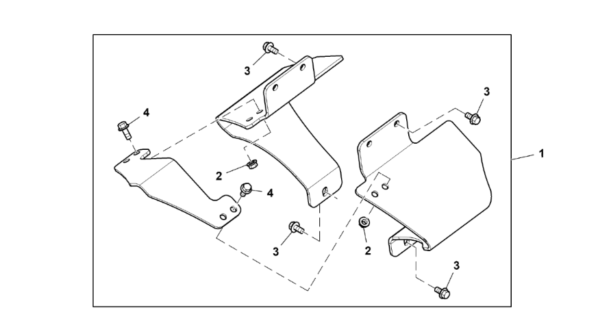 John Deere 9470RX - Zestaw zgarniacza BRE10249 (Gąsienice i obciąźniki)