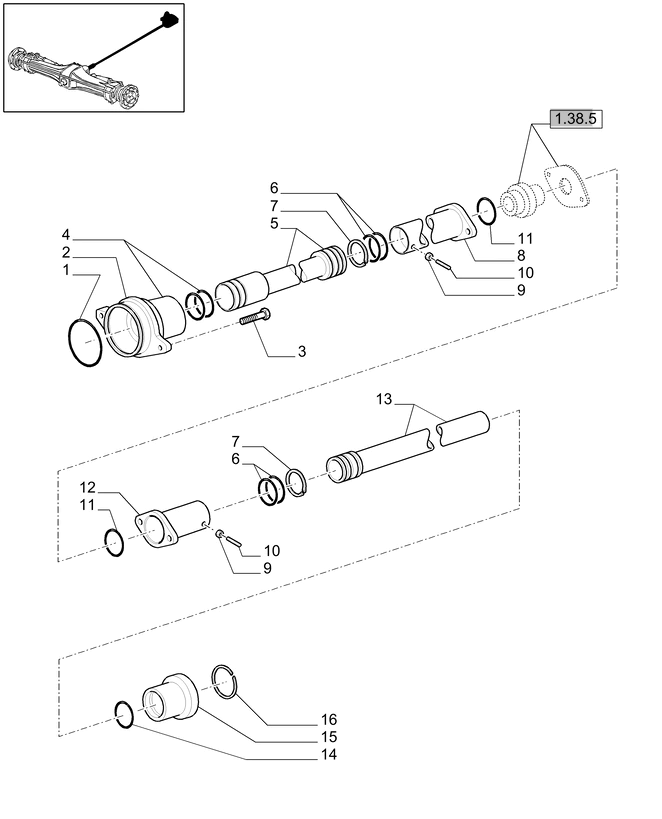 New Holland T6010 Osłona 87656937
