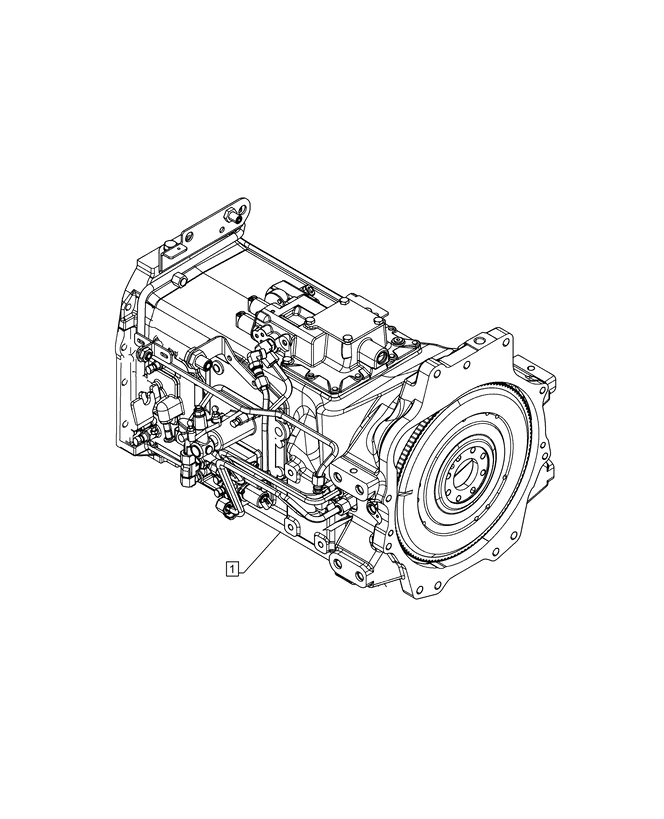 New Holland T6010 Przekładnia 84567177