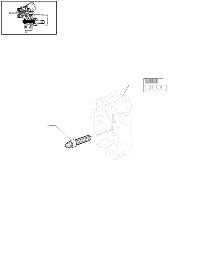 New Holland T6010 T6090 T6070 Wa∏ek przegubowy 1000 rpm 47130744