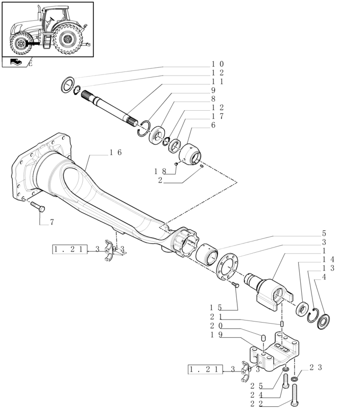 New Holland T6010 Blok 87311709