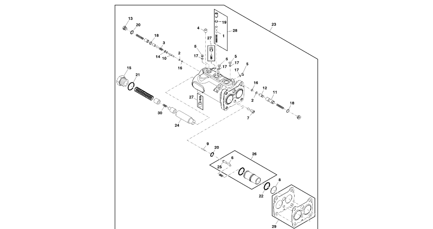 John Deere 9470RX - Zestaw tłoka RE344611 (Hamulec)