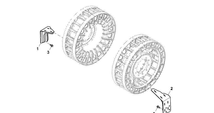 John Deere 9470RX - Ostrze zbieraka RE581521 (Gąsienice i obciąźniki)