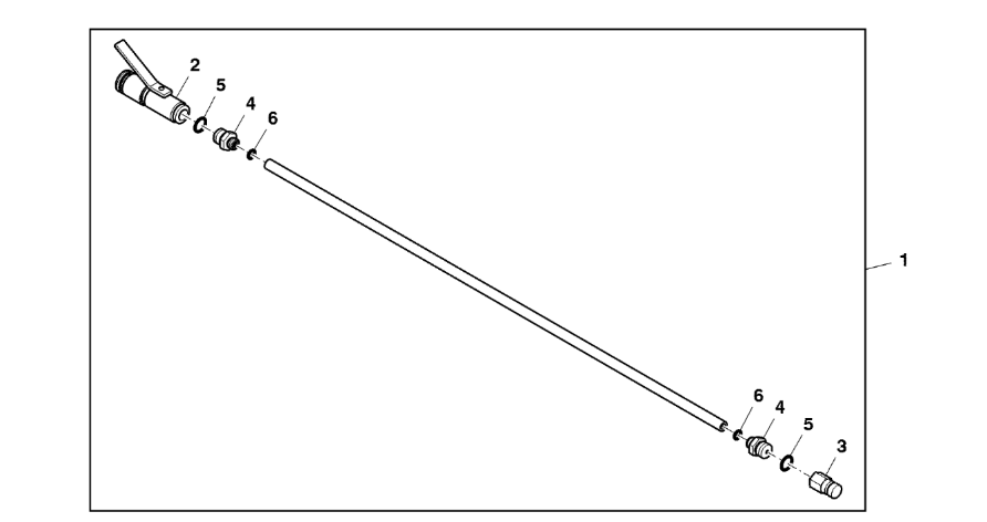 John Deere 9470RX - Zestaw przewodu RE164261 (Gąsienice i obciąźniki)