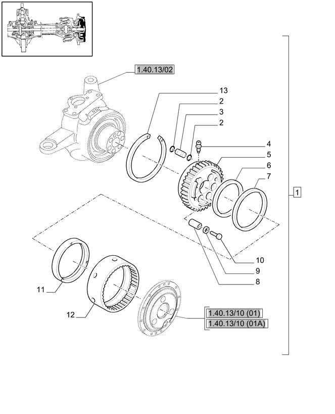 New Holland T6010 Obudowa 5190527