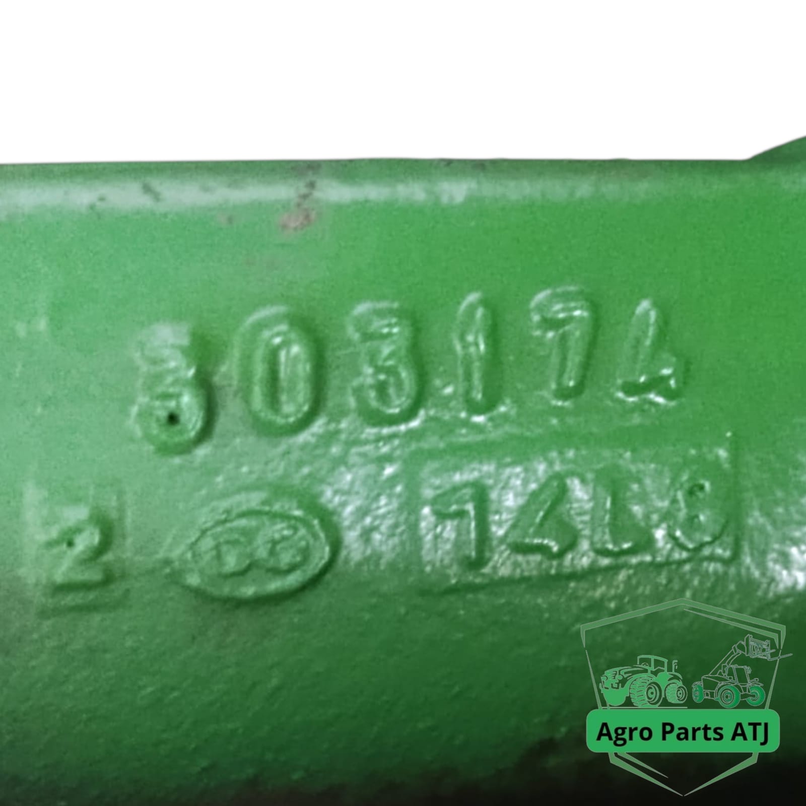 Zwolnica Zwrotnica Piasta Reduktor Półoś Wspornik AL114403 John Deere 6910