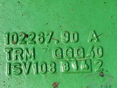 Zwolnica Zwrotnica Piasta Reduktor Półoś Wspornik AL114403 John Deere 6910