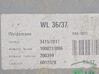 Pokrywa silnika 1000213086 Wacker Neuson / Weidemann