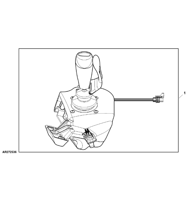 AR272536 John Deere 8345R - Zestaw układu sterowania