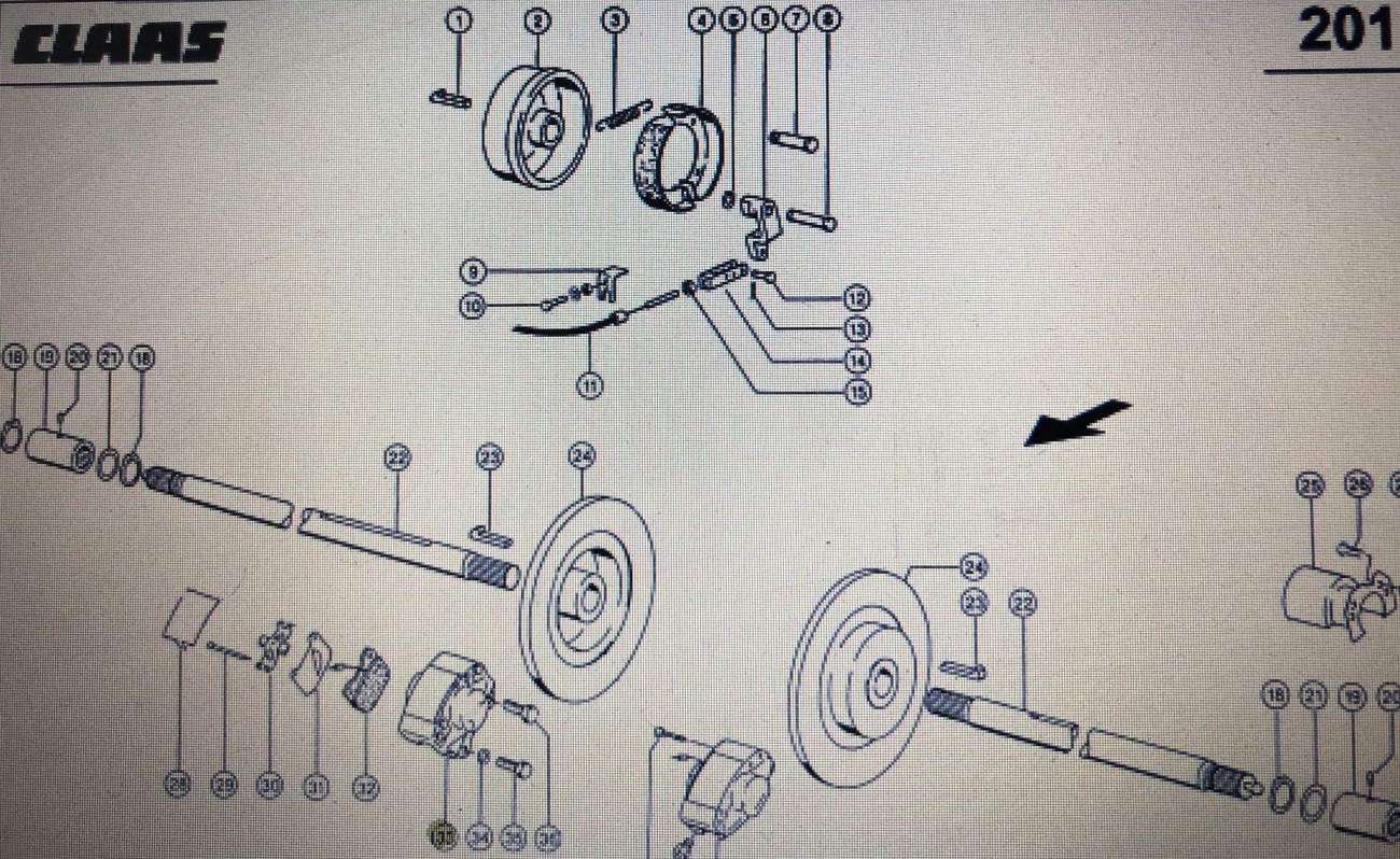 Blacha dachu Class Mega 370-340 Nr katalogowy 000 542 148 0
