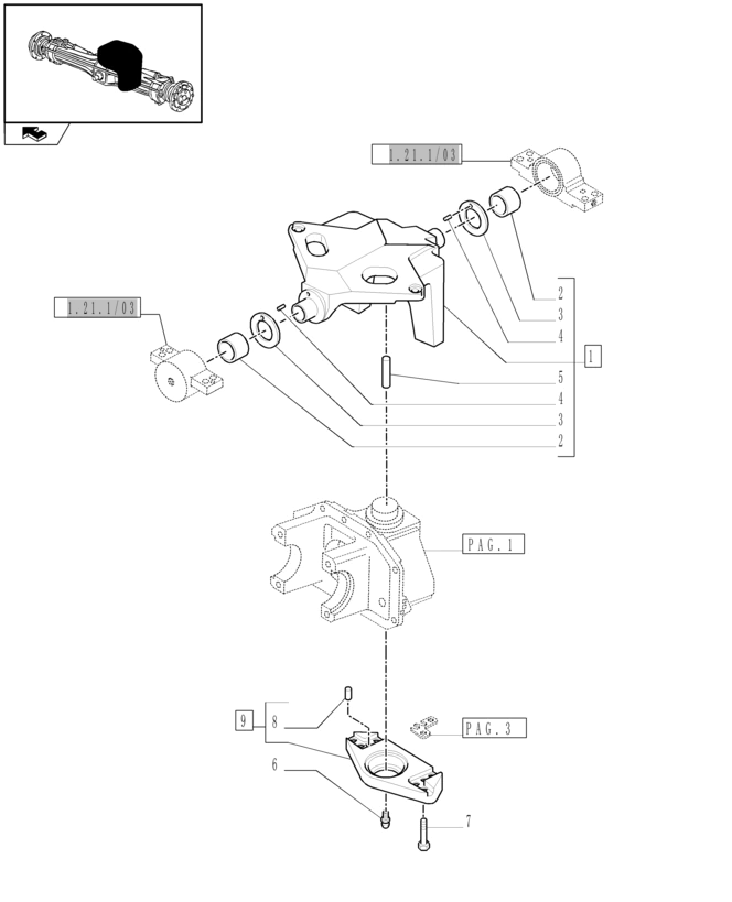 New Holland T6090 Pokrywa 82025273